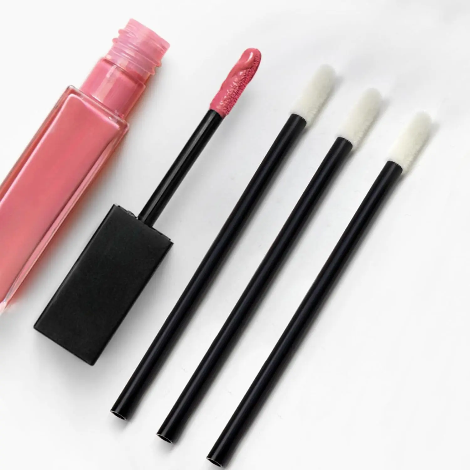 50/100 шт. одноразовые кисти для макияжа набор инструментов ресниц губ микрокисть