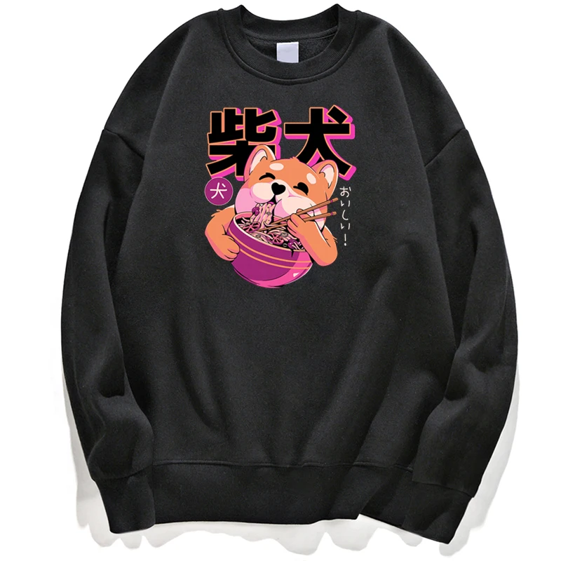 

Shiba Inu Kawaii Cute Hoodie Sweatshirts Men Funny Sweatshirt Jumper Hoody Hoodies Streetwear Pullovers Crewneck Tops Jumper
