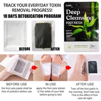 dropshipping deep cleansing detox foot patch for stress relief improve sleep body oxins detoxification slimming remove moisture