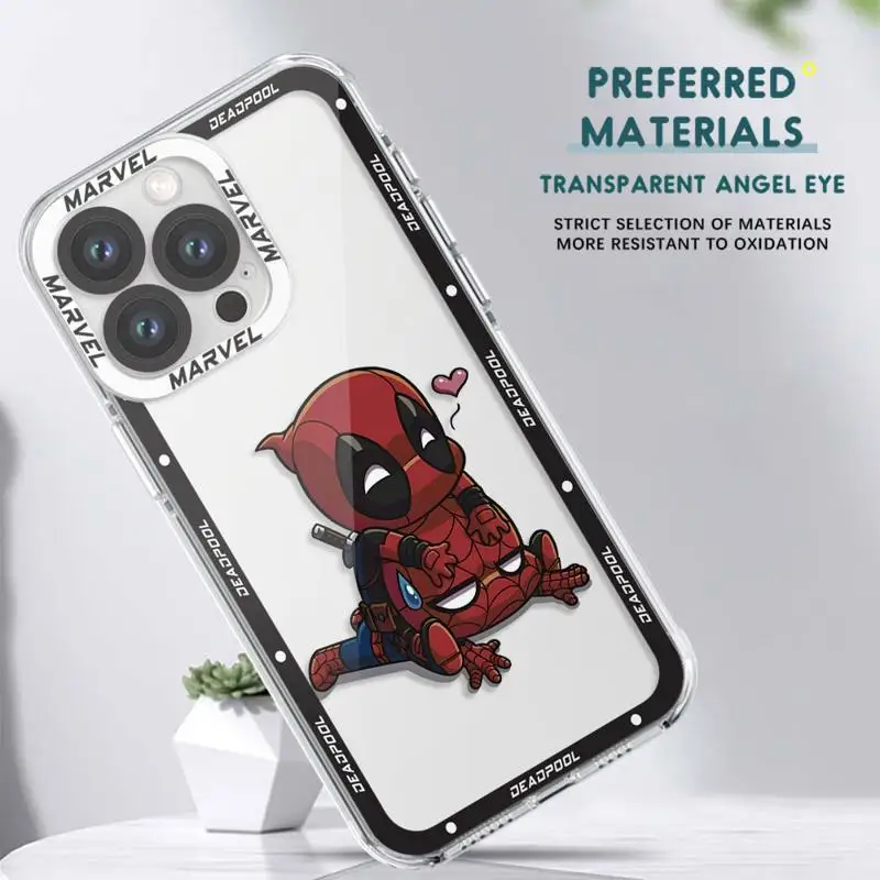 Милый чехол для телефона Marvel с изображением Человека-паука дедпула Honor X7b 4G X8 X8a X8b