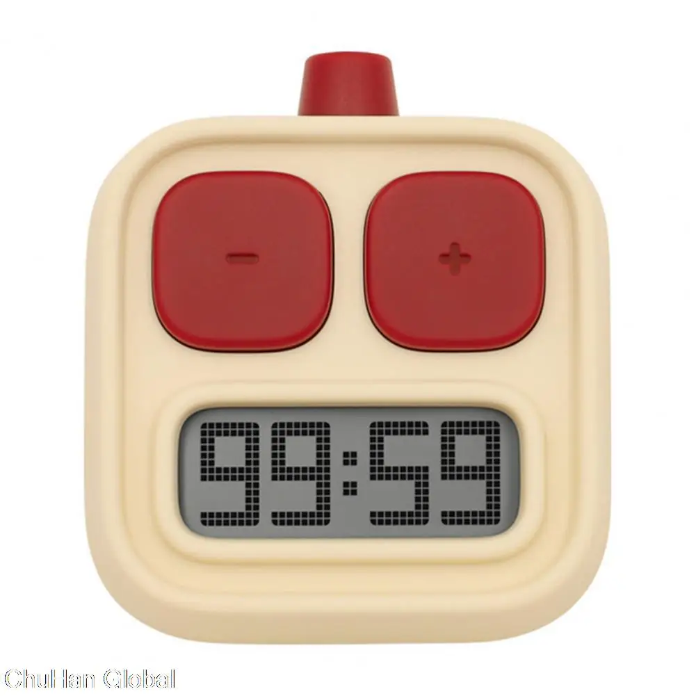 

ChuHan Creative Practical Cooking Timer LCD Screen Bright-colored Electronic Timer Eye-catching Household Supplies Child's Gift