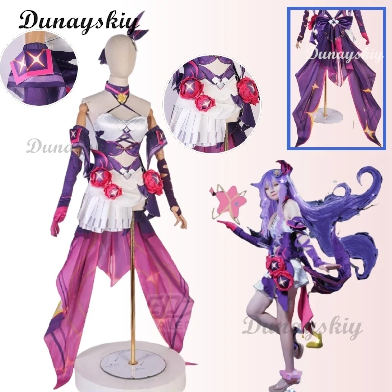 Парик для косплея Sirin на Хэллоуин Рождественский фестиваль женский модный костюм