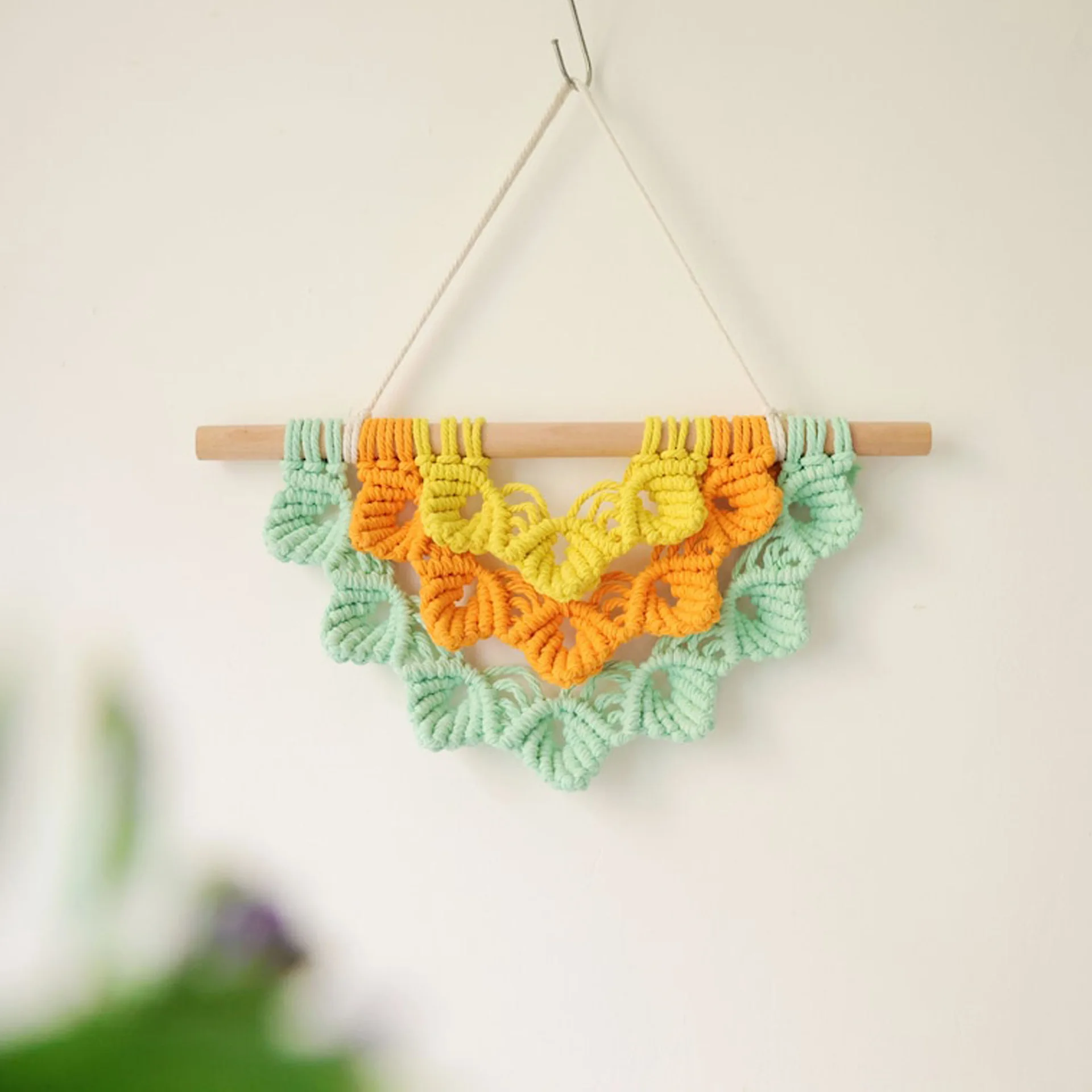 

Тканый гобелен в нордическом стиле для украшения детской комнаты, настенный ковер в богемном стиле, фон для спальни, домашний декор