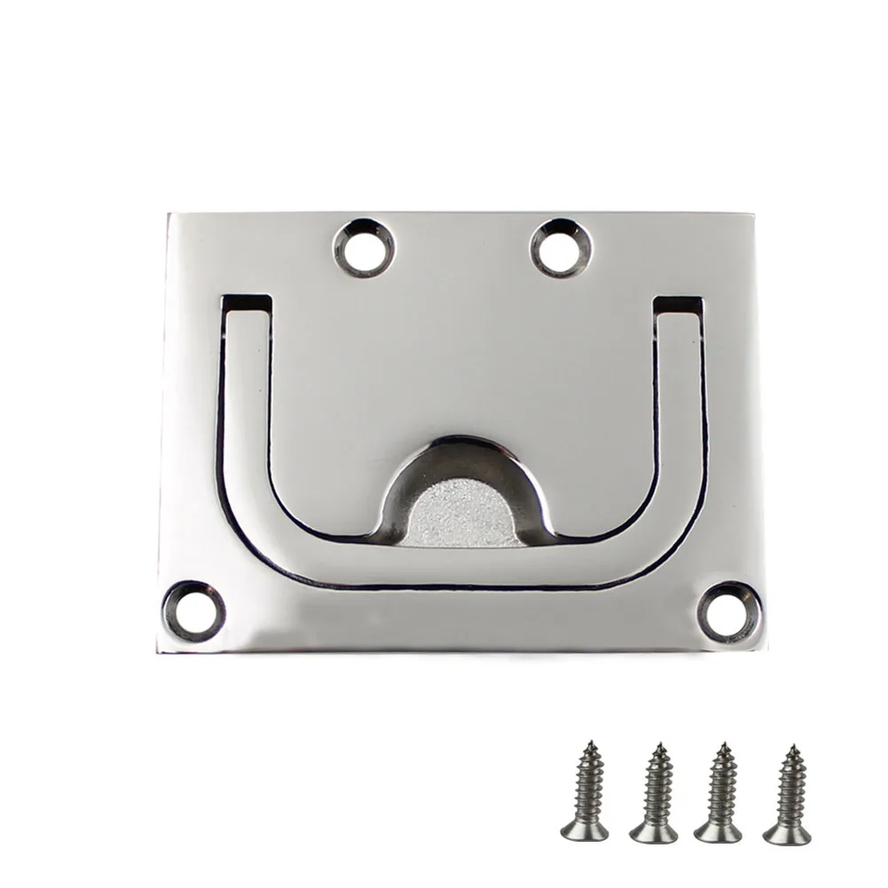 

Yacht Deck Cover Handle Stainless Steel Tools Buckle Cabin Floor Buckle