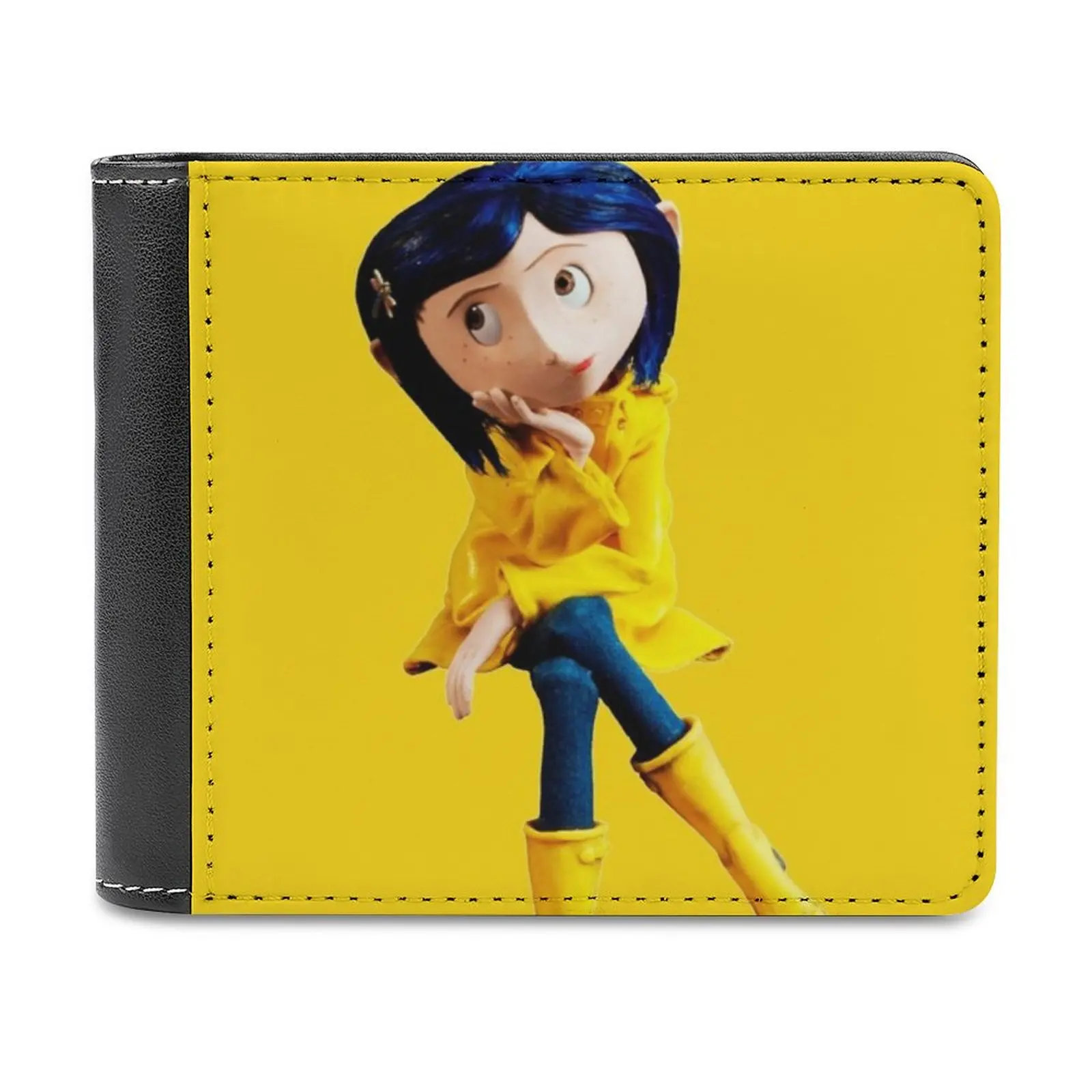 

Персонализированные кошельки Coraline, не Кэролайн, мужские кошельки высокого качества, классические кошельки, роскошный подарок для мужчин, к...