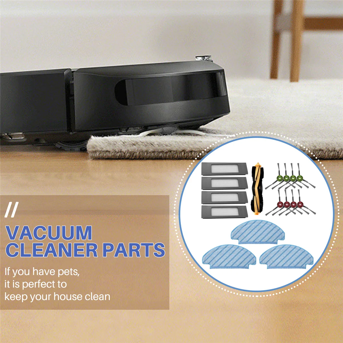 Набор запчастей для робота-пылесоса Ecovacs DEEBOT N8 Pro