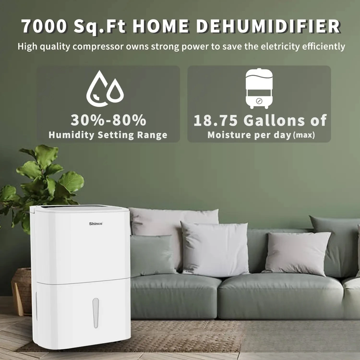 Для 7 000 квадратных камней идеально подходит для промышленных помещений больших и