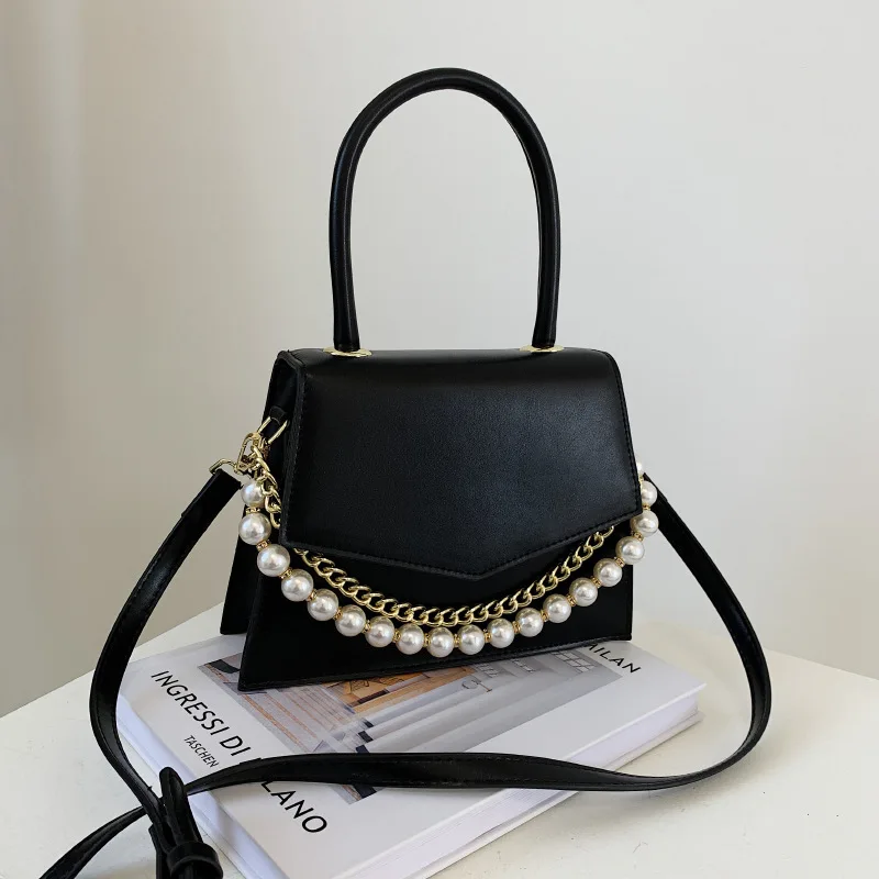 

Large Capacity Crossbody Bags For Women Casual brand Bags for Women 2021New Spring Summer Popular Totes Bag Pearl chain Fashion
