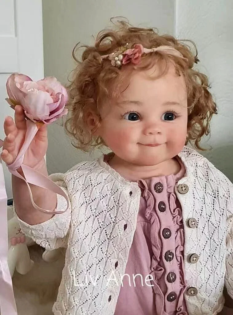 

FBBD 28Inch Reborn Toddler Doll Kit Ryla Lin Realistic Baby Doll Unfinished Unpainted Doll Fresh Color Lifelike Reborn Baby