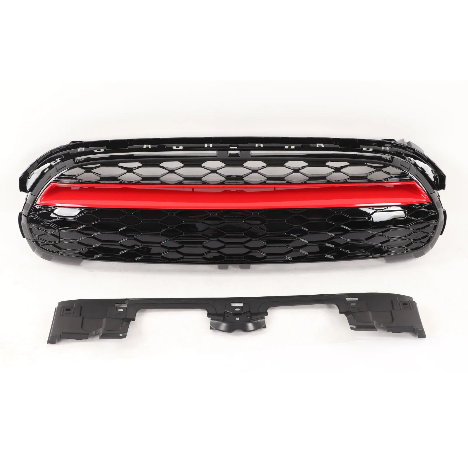 

Gloss Black Front Bumper Upper for GP3 Grille Kits Replacement for MINI F55 F56 F57 One Cooper S JCW GP 2014‑2021