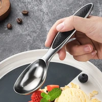 ice cream scoops stacks zinc alloy digging ball spoon fruit dessert cookie ice cream spoon for home restaurat kitchen gadget