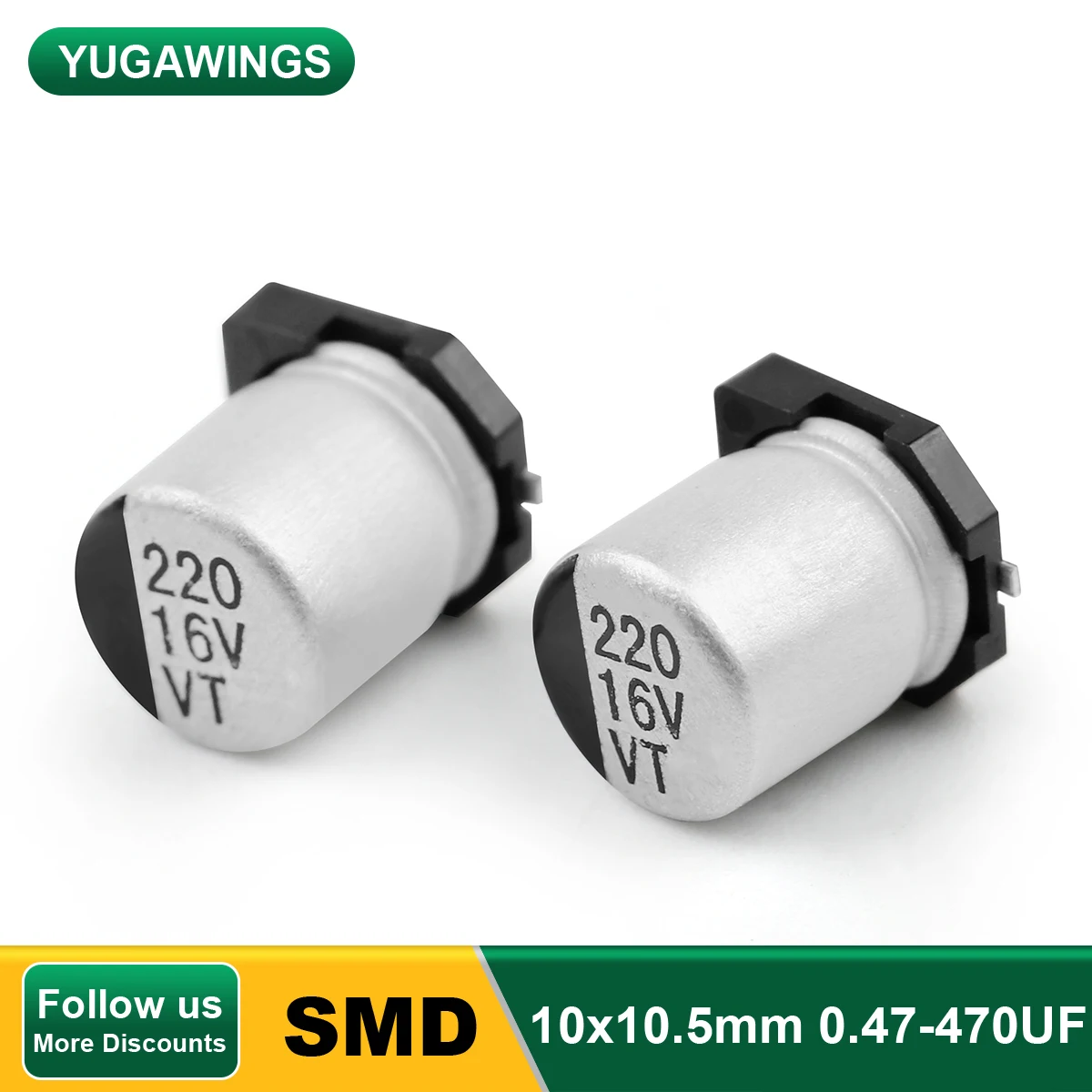 

20 шт. SMD конденсатор 10x10,5 мм 10x мм алюминиевые электролитические конденсаторы 16V680UF 25V470UF 35V470UF 50V220UF 10V1000UF 400V10UF