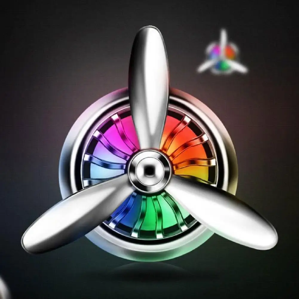 Автомобильный парфюм легкая установка свежий аромат в форме пропеллера