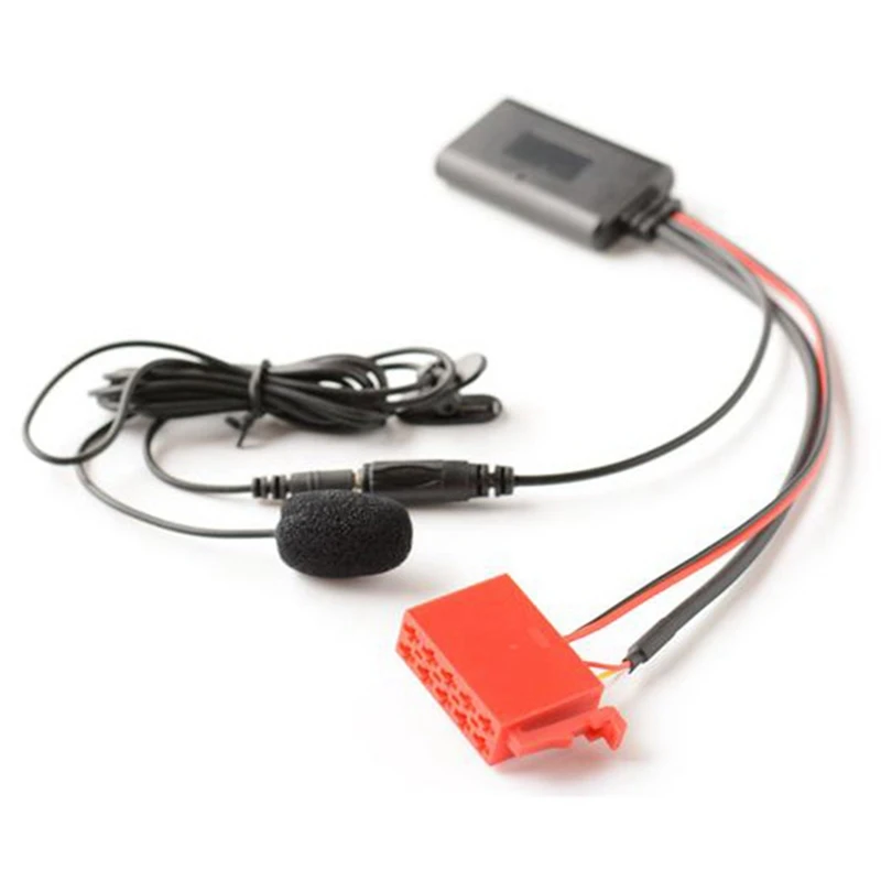 Автомобильный AUX Bluetooth 5 0 аудио кабель адаптер + микрофон для Benz специальный Abaecker