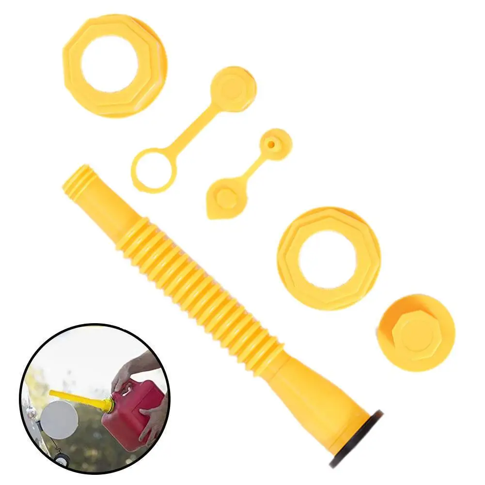 

Car Gas Can Spout Nozzle Vent Kit For Plastic Replacement Gas Cans Old Style Cap Gas Tank Nozzle Kit Automotive Tools