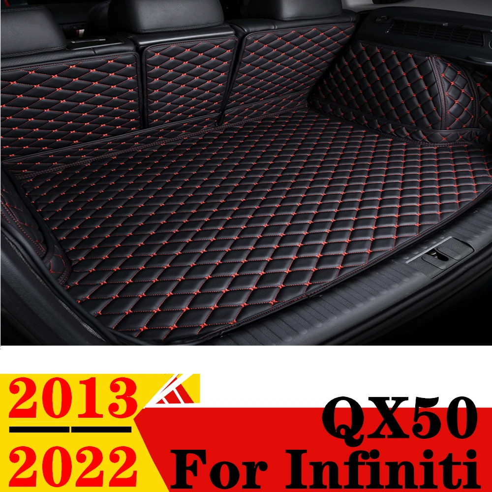 

Car Trunk Mat For Infiniti QX50 13-22 All Weather XPE Custom FIT Rear Cargo Cover Carpet Liner Tail AUTO Parts Boot Luggage Pad
