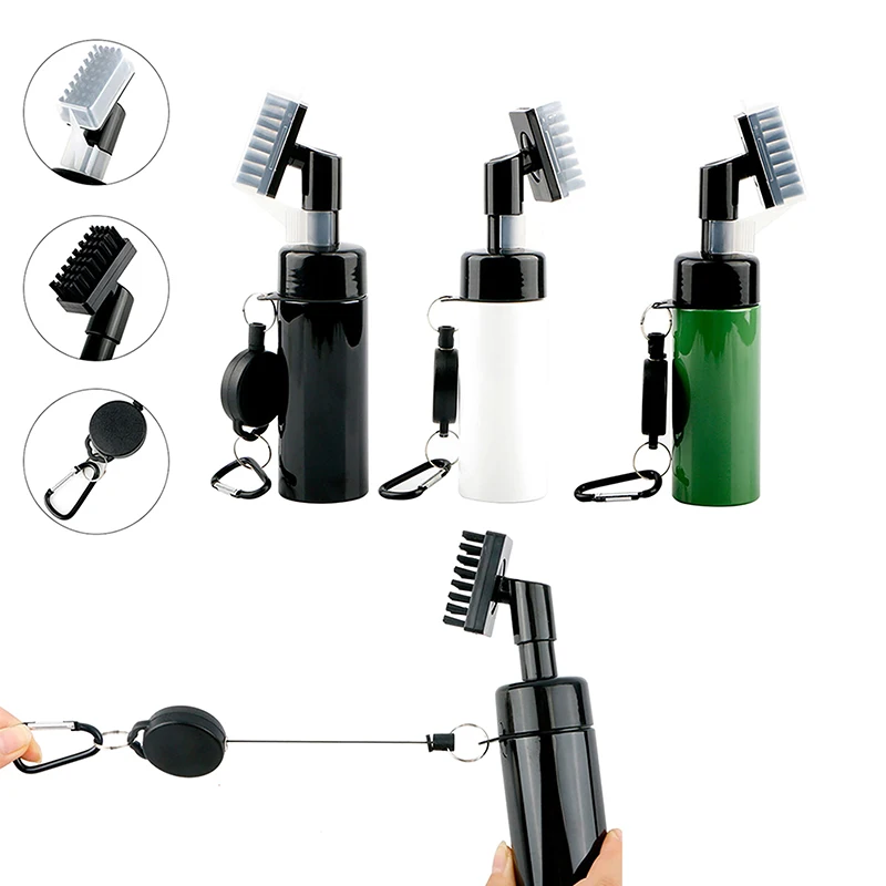 

1 Pc Golf Club Cleaning Brush Groove Tube Golf Brush Golf Club Brush with Reservoir Tube Squeeze Bottle for Easy Cleaning
