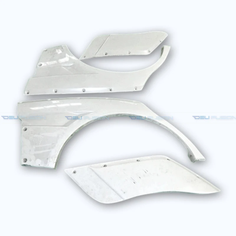 Фото Для Mitsubishi Evolution X EVO10 CZ4A 2008-2016 годов: задние вентилируемые крылья в стиле CS, комплекты кузовных деталей и аксессуары №3