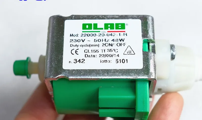 1 шт. итальянский электромагнитный водяной насос OLAB высокого напряжения 20 бар