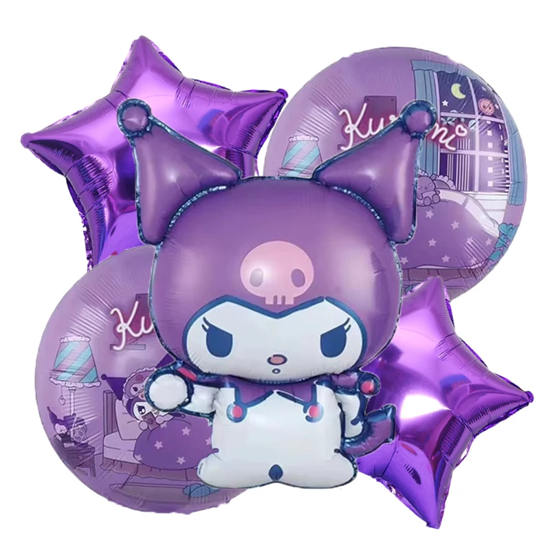 

Набор фольгированных шаров Sanrio Hello Kitty Kuromi Melody