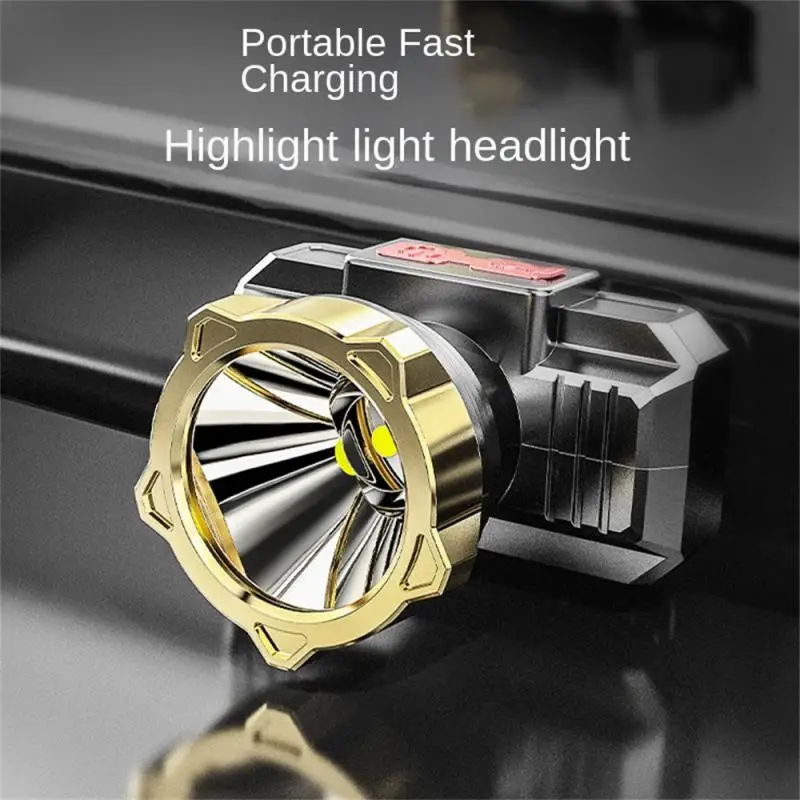 

Powerful Head Flashlight Mini Rechargeable Spotlight Led Waterproof Fishing Hiking Head Lamp Portable Head Light Head Lamp 3w