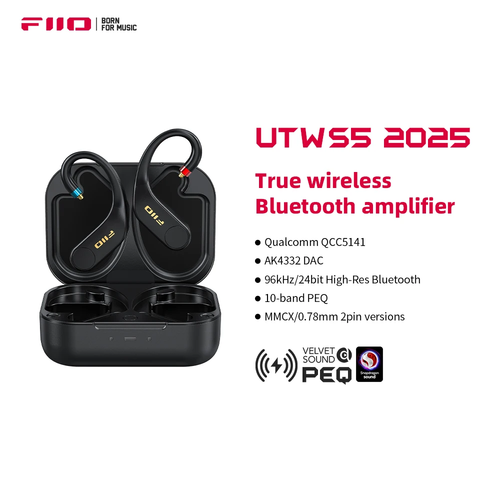 Наушники-вкладыши FiiO UTWS5 2025 True Wireless Bluetooth