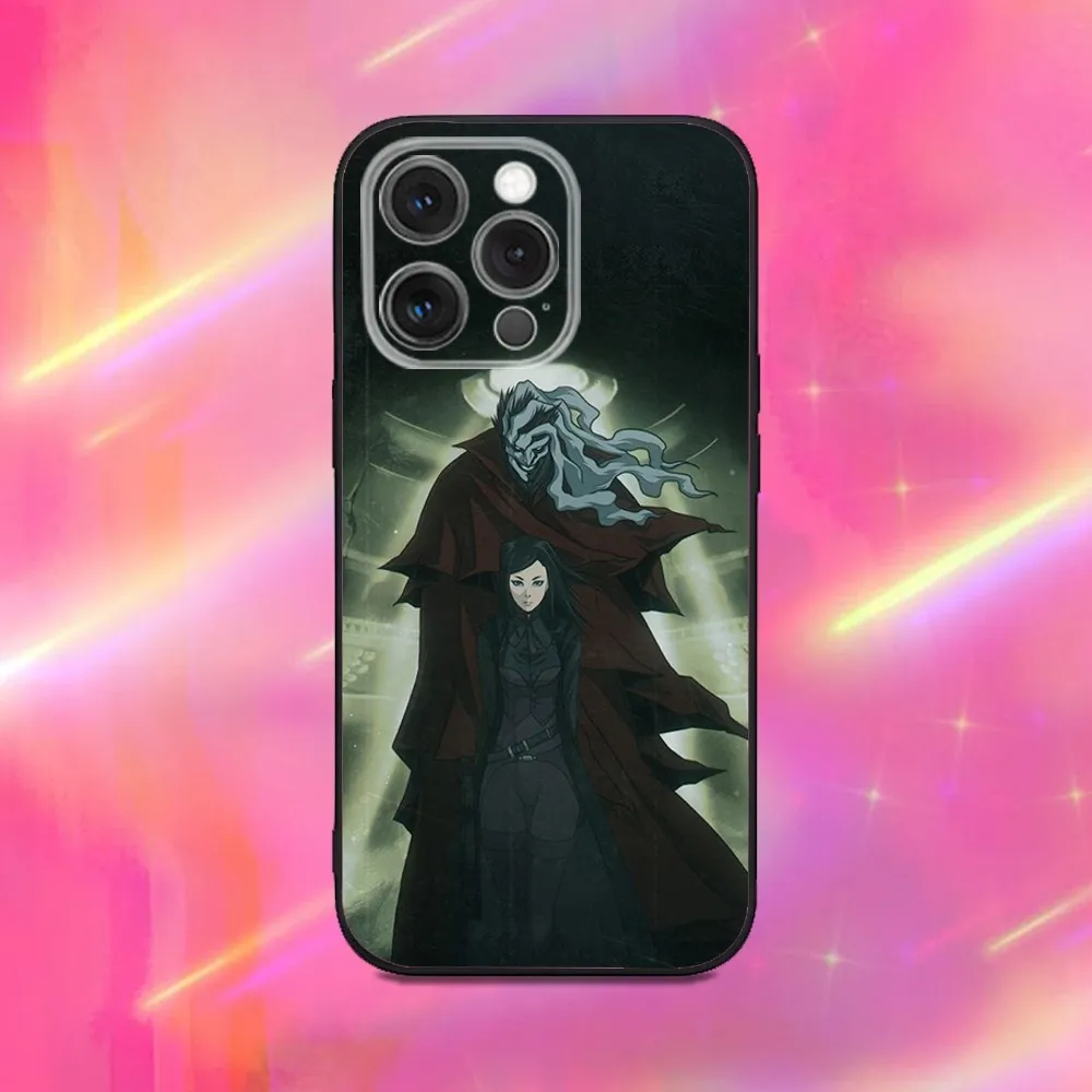 Чехол для телефона с изображением аниме E-ergo P-Proxy iPhone 16 15 14 13 12 11 Pro Max Plus X XS XR SE 8 7 Mini