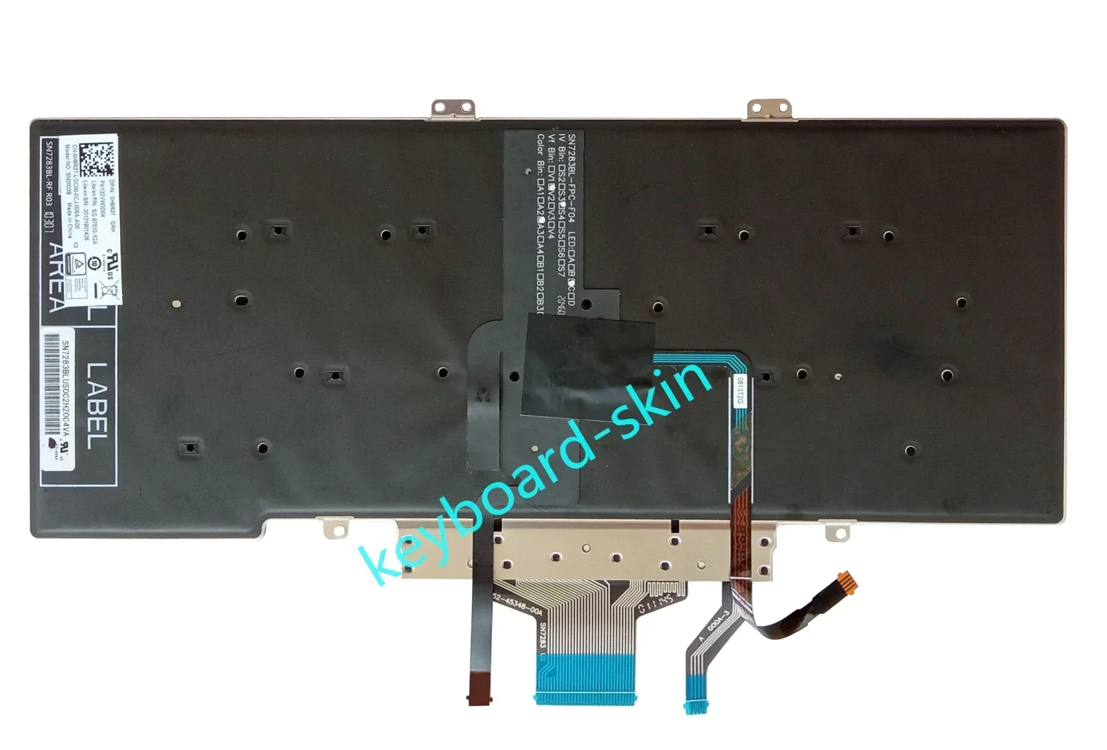 Новая клавиатура с подсветкой и американской стрелкой для ноутбука Dell Latitude 5400 5401