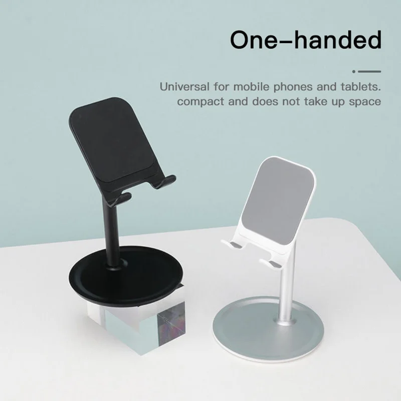 adjustable tablet mobile phone desktop phone stand for ipad tablet desk holder for iphone xiaomi mobile phone holder free global shipping