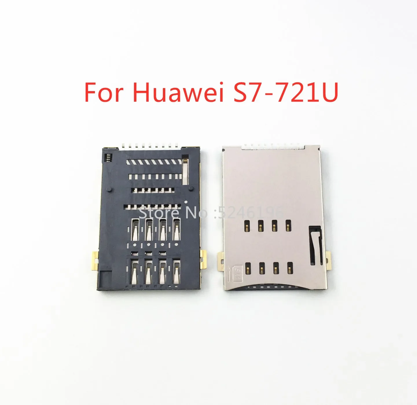 2-10 шт. слот для лотка чтения SIM-карт Huawei S7-721U 932U 601U 611/10 Link S10-201U S10-201WA запасные части