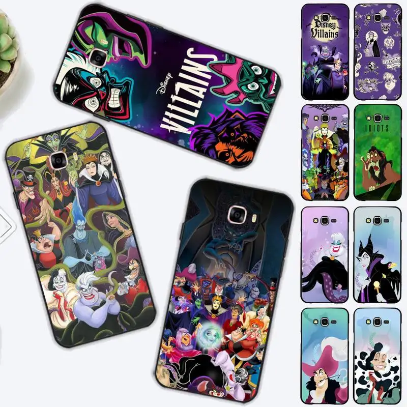 

Disney Villains Phone Case for Samsung J 2 3 4 5 6 7 8 prime plus 2018 2017 2016 core