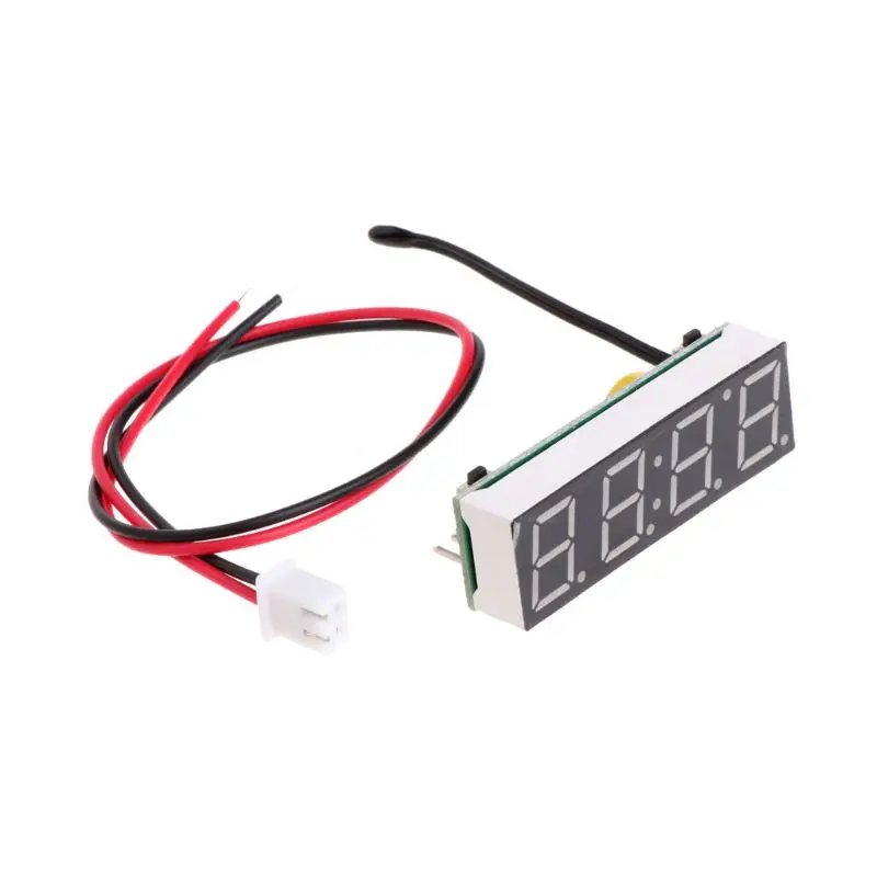 

3 in 1 Multifunctional Digital Car Led Electronic Clock for TIME Temperature Voltage 3 in 1 Meter