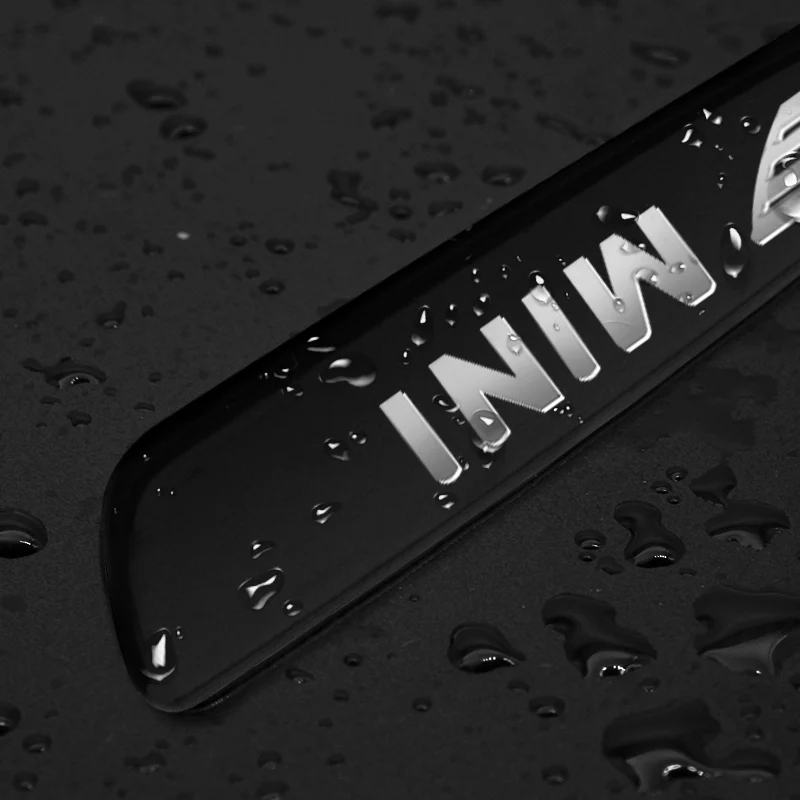 2 шт. Стайлинг автомобиля 3D цинковый сплав наклейка на крыло нож декор для Mini Cooper S