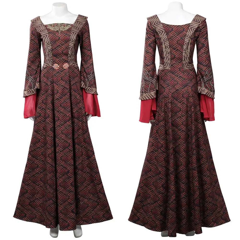 

Dragon Alicent Cos Hightower Cosplay Costume Dress Outfits Halloween Carnival Suit
