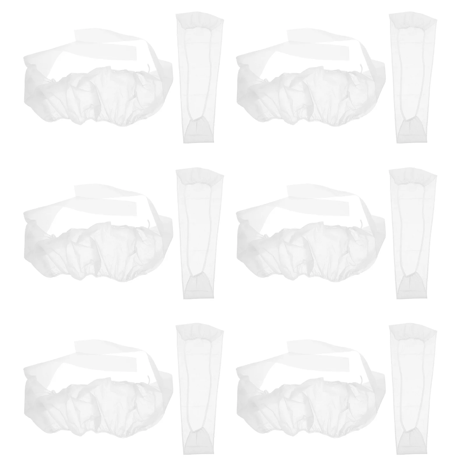 

20 Set Breathable Spa Bras Sauna Strapless Tops Women Disposable Non-woven Knickers Salon Accessories