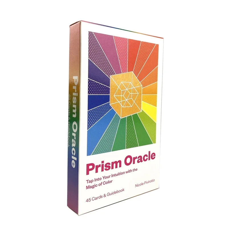

New Prisms Oracle Card Fate Divination Family Party Paper Cards Game Tarot And A Variety Of Tarot Options with PDF Guide Board