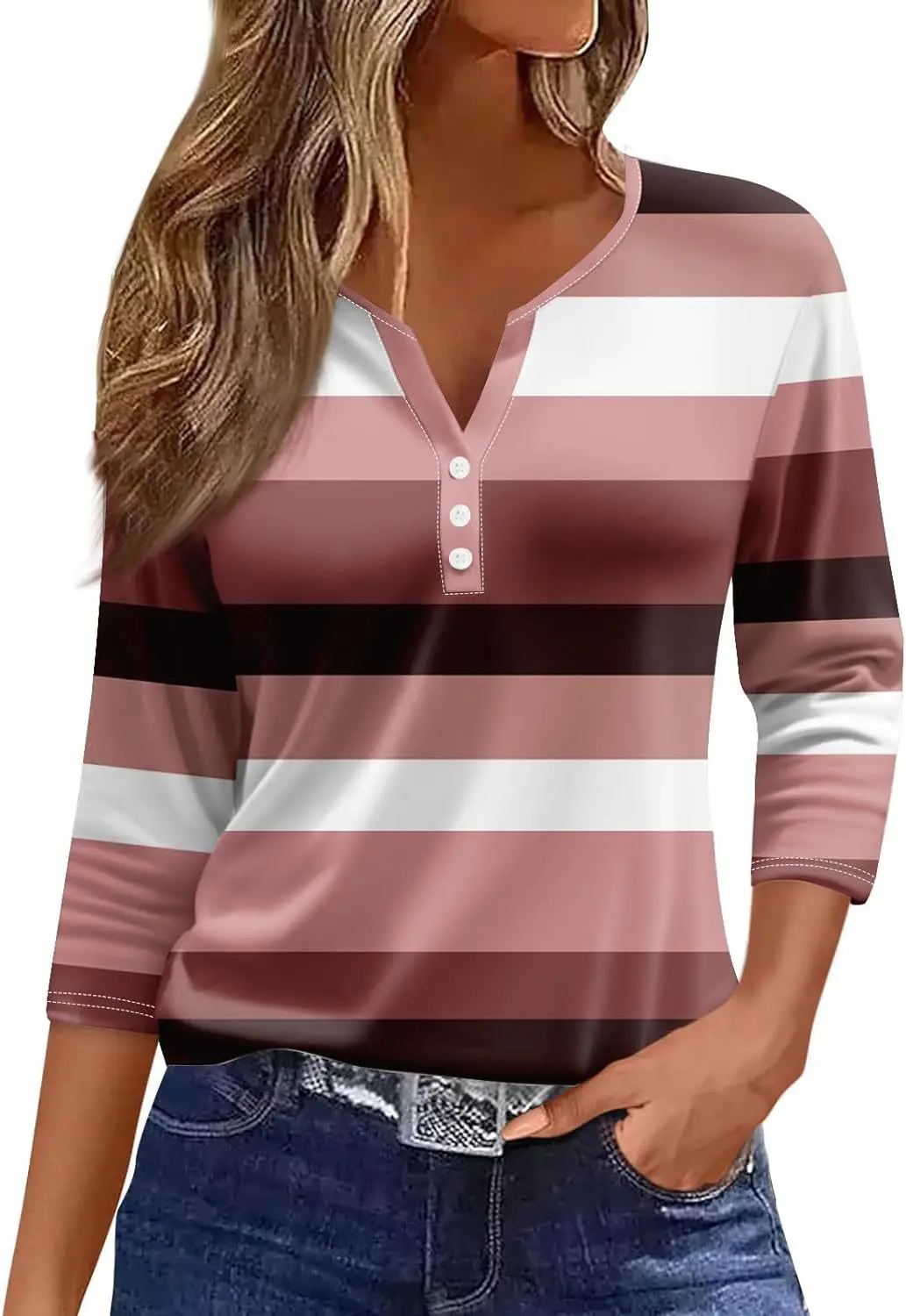 Цветной блокирующий полосатый цифровой Солнцезащитный Женский Летний рукав