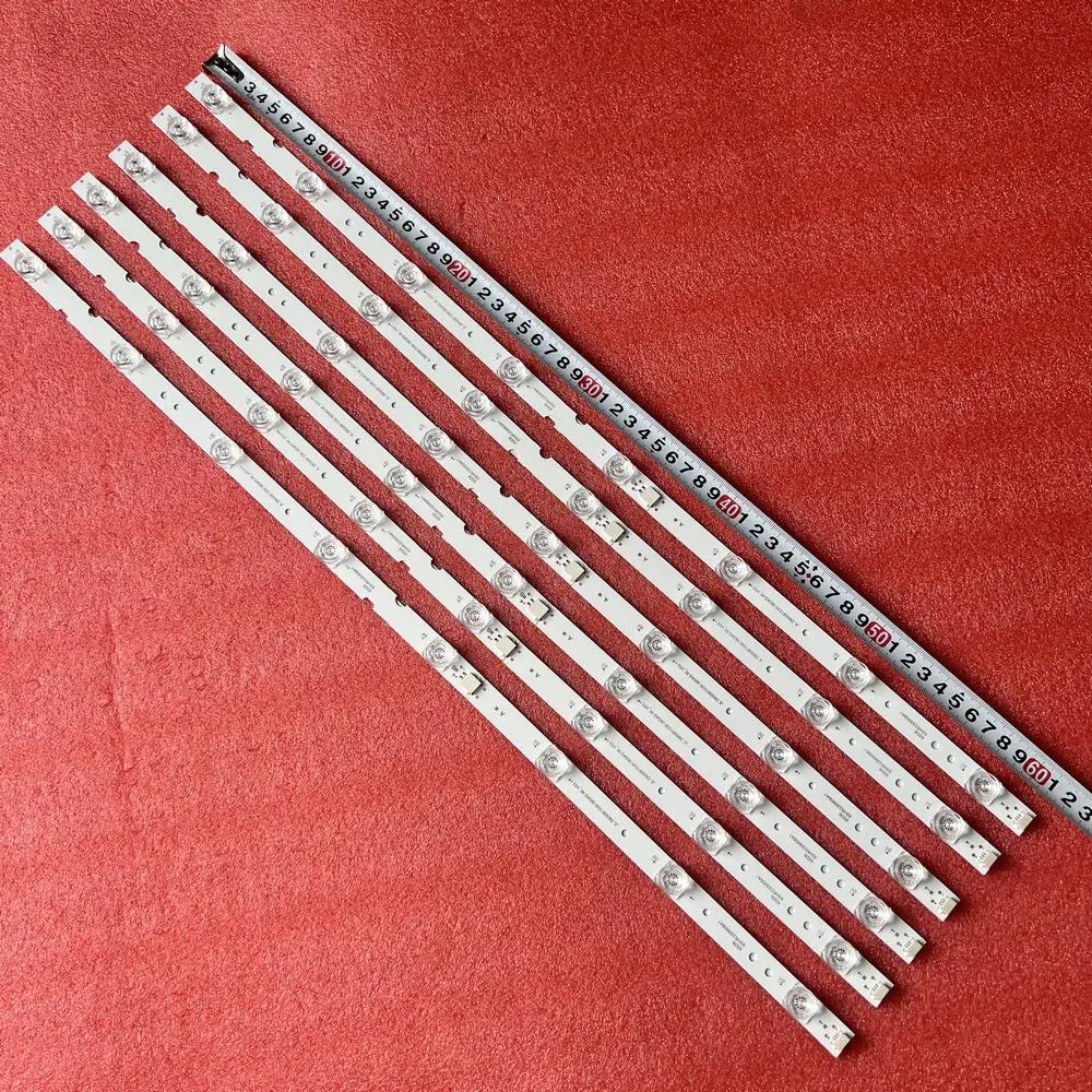 Светодиодная лента 8LED для Thomson 65P65US TCL 65DP600 65P8M 65P715 65S4 L65P65US 65S421 65DP628 65DP628X1 65DP603 65DP603X1