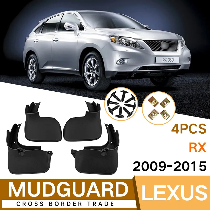 

Car Mudguards For Lexus RX 2009 To 2015 Fender Mud Flaps Splash Guards Automotive Exterior Accessories Auto Parts