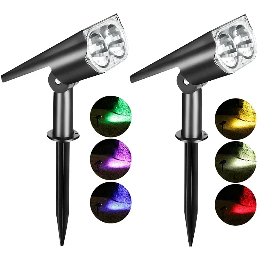 Водонепроницаемая Уличная Лампа На Солнечной Энергии Ландшафтное Освещение