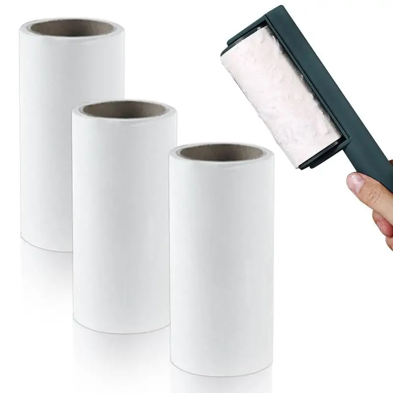 

Pet Hair Roller Reusable Lint Rollers Standing With Buckle Dust Proof Case Dust Roller Cleaning Brush Tool Hot Melt Adhesive