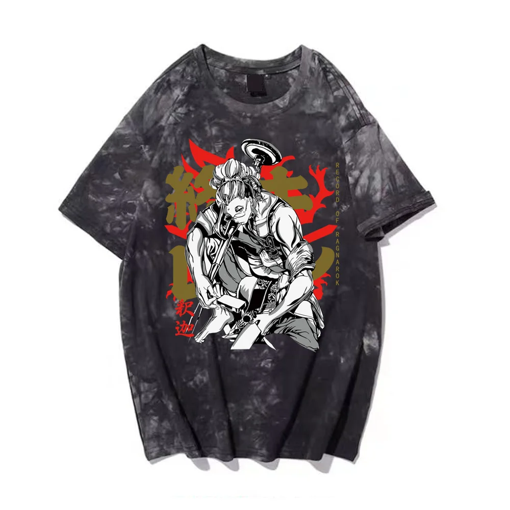 T-Shirt Men Women Gift Hip Hop Fashion Hot Anime Record of Ragnarok Summer Short Sleeve Casual Loog Sleeve