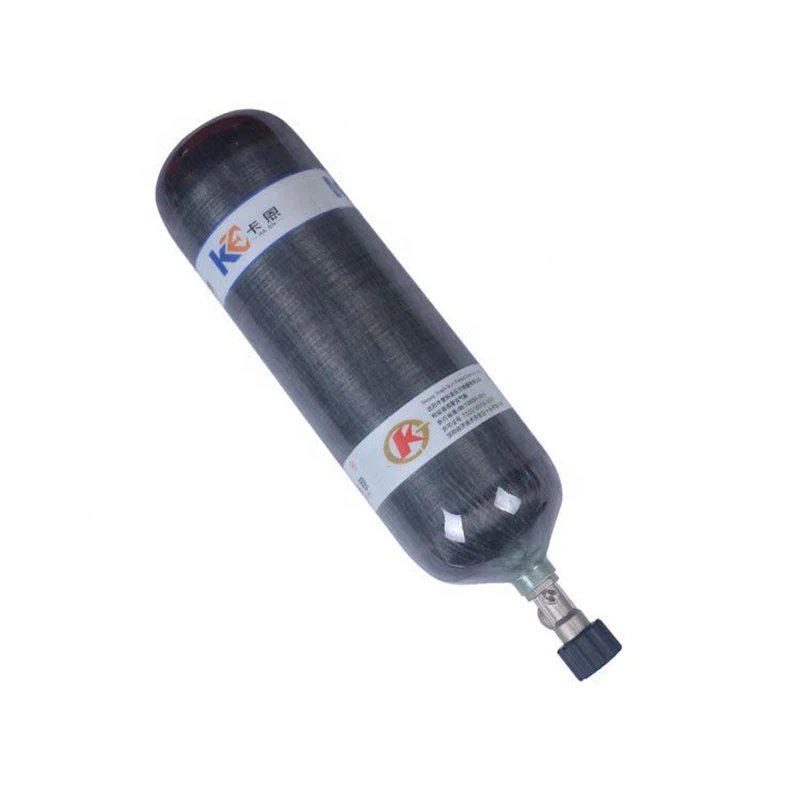 

6.8L High Pressure Carbon Fiber Gas Tank CE 300bar Air Respirator Cylinder For Fire Rescue Diving Chemical Protection Aquarium