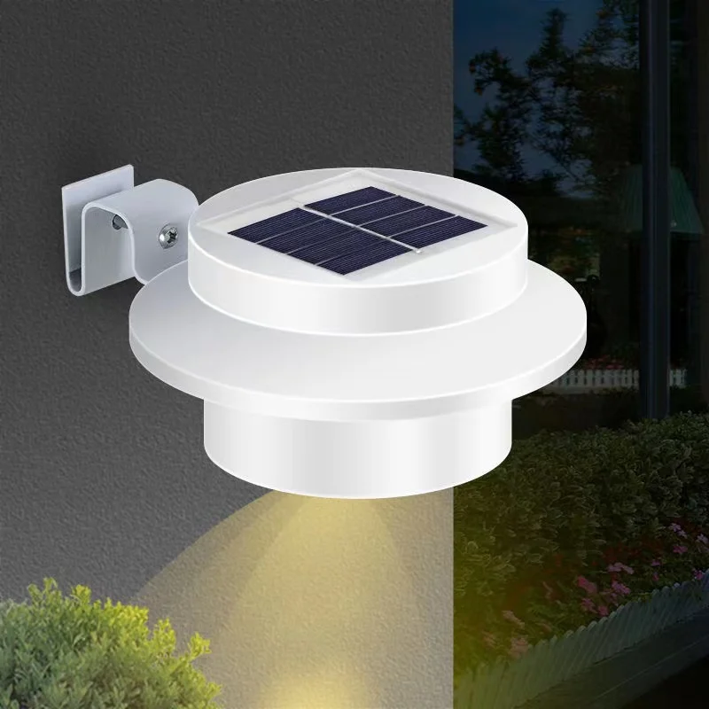 

Solar Fence Lights 3LED Sink Lights Fence Lights Outdoor Patio Eaves Garden Landscape Lighting Sensor Wall Lights.