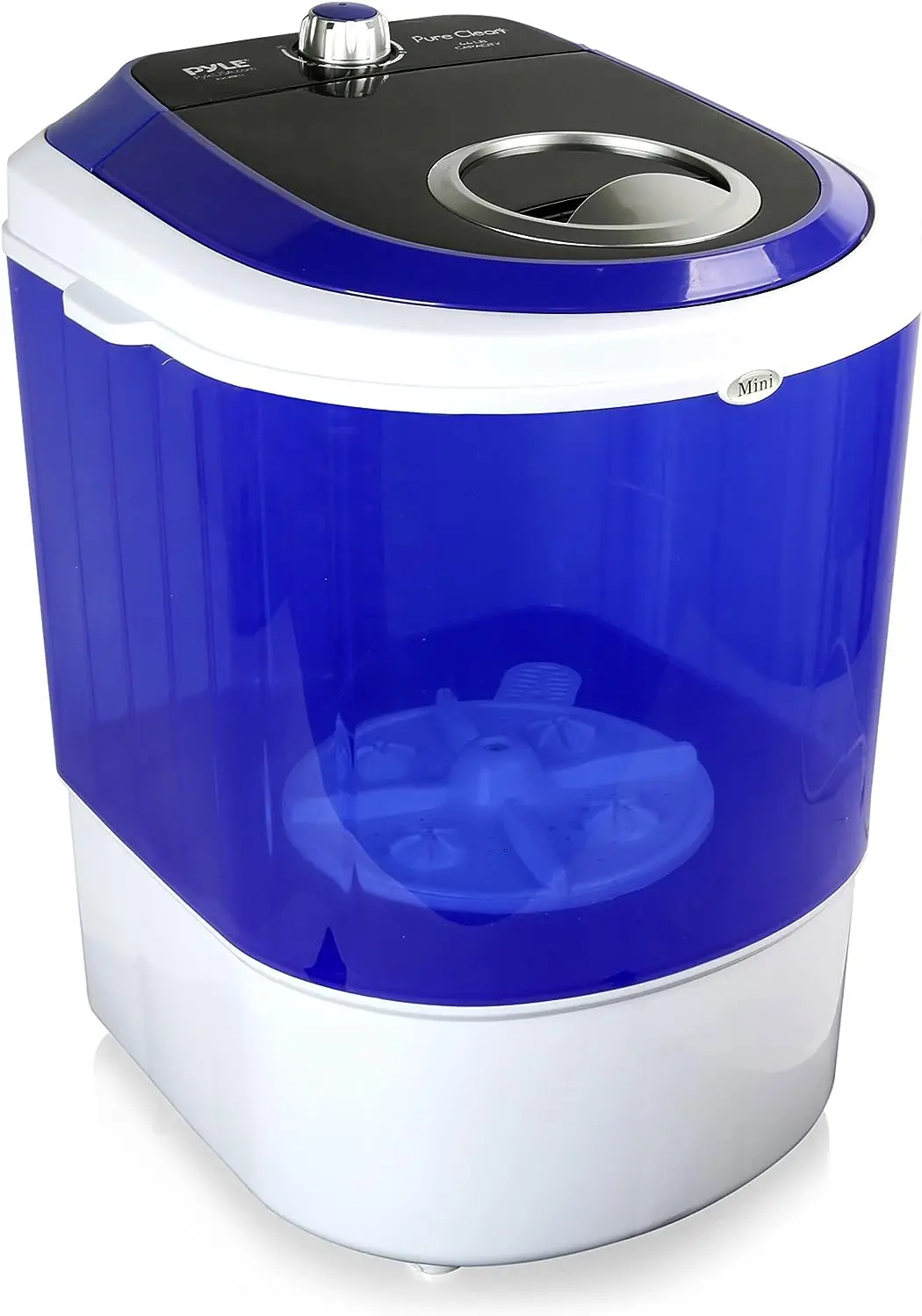 

Compact Home Washing Machine-Portable Mini Laundry Clothes Washer, Blue