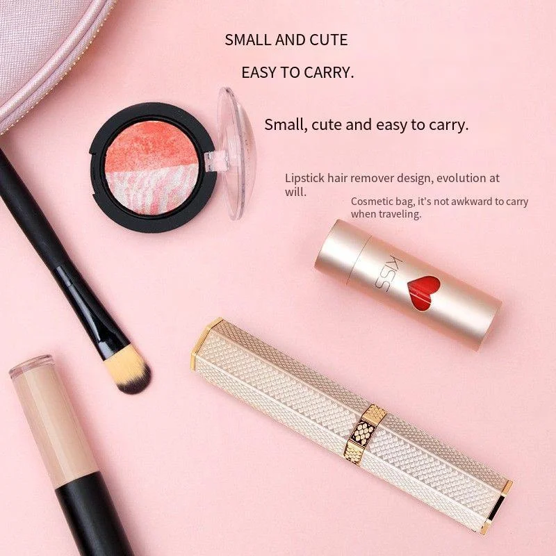 Портативный Женский Электрический Эпилятор 4-в-1 Безболезненная Бритва Для