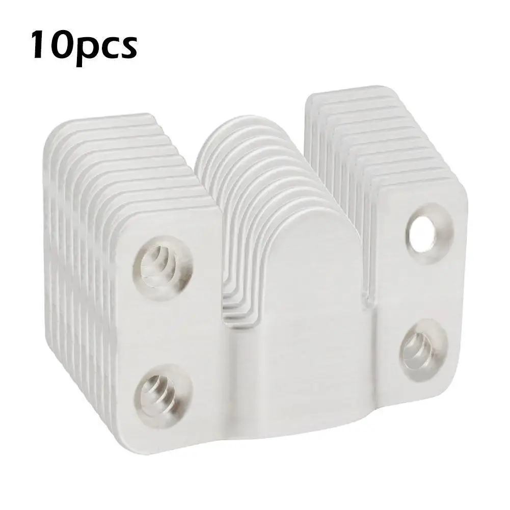 

10pcs Stainless Steel Photo Frame Hook Picture Hangers Wall Hanger Hook Display Frame Picture E9D0