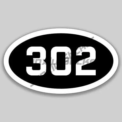 Креативные наклейки 203 наклейка с кодом зоны --- 313 код США Премиум-качество винил