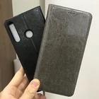 Magnet Natural Genuine Leather Skin Flip Wallet Book Phone Case Cover On For Huawei Honor 9X Premium Honor9X 9 X STK-LX1 Global