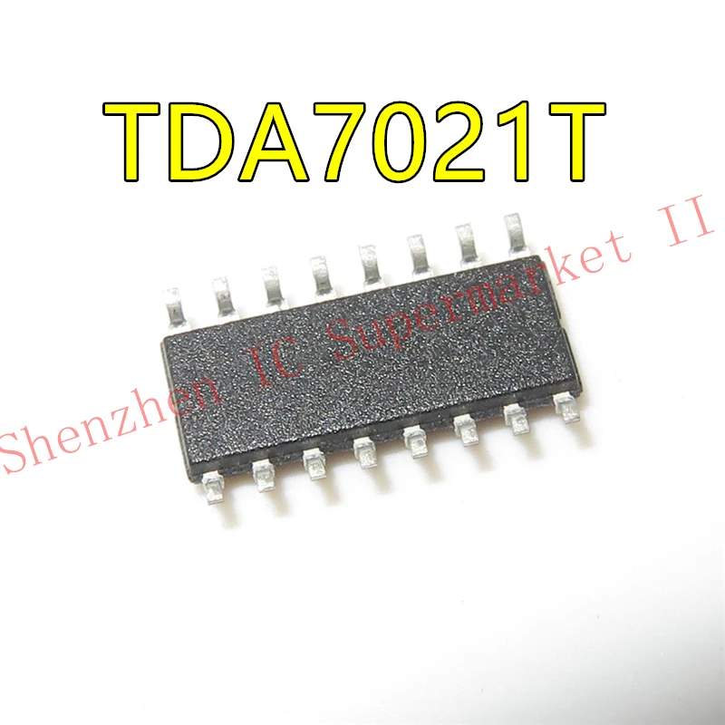 1 шт./лот TDA7021 TDA7021T SOP-16 цепь FM-радио для MTS | Электронные компоненты и